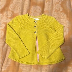 Mini Boden Yellow Kids Sweater